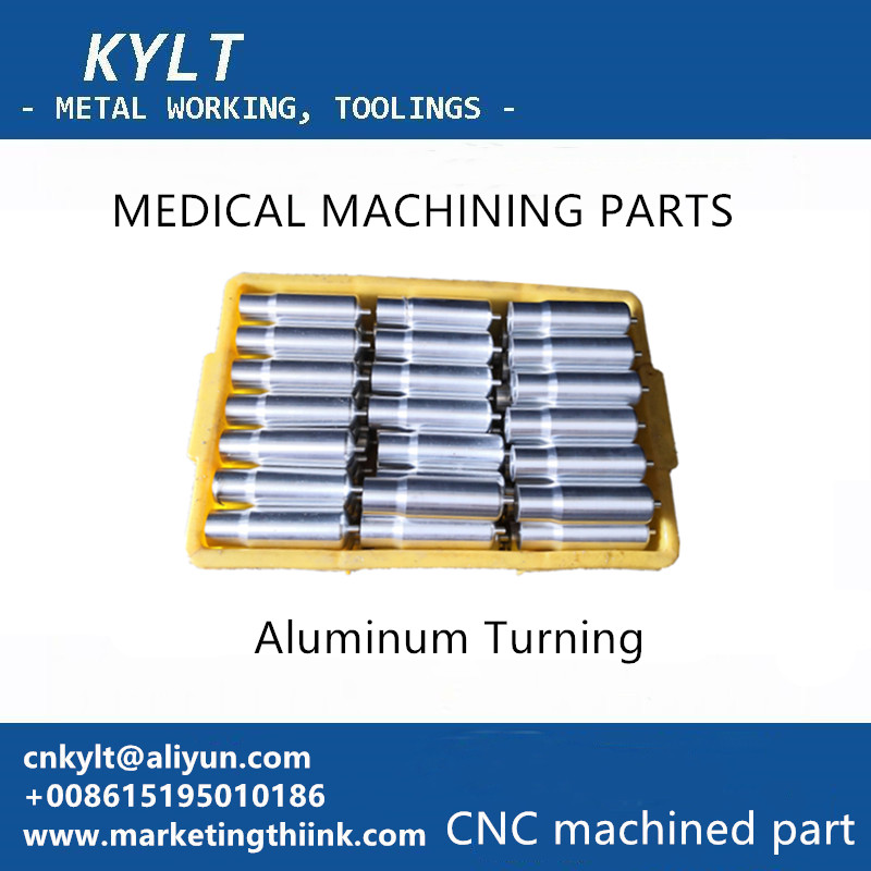 Aluminum turned MEDICAL MACHINING PARTS