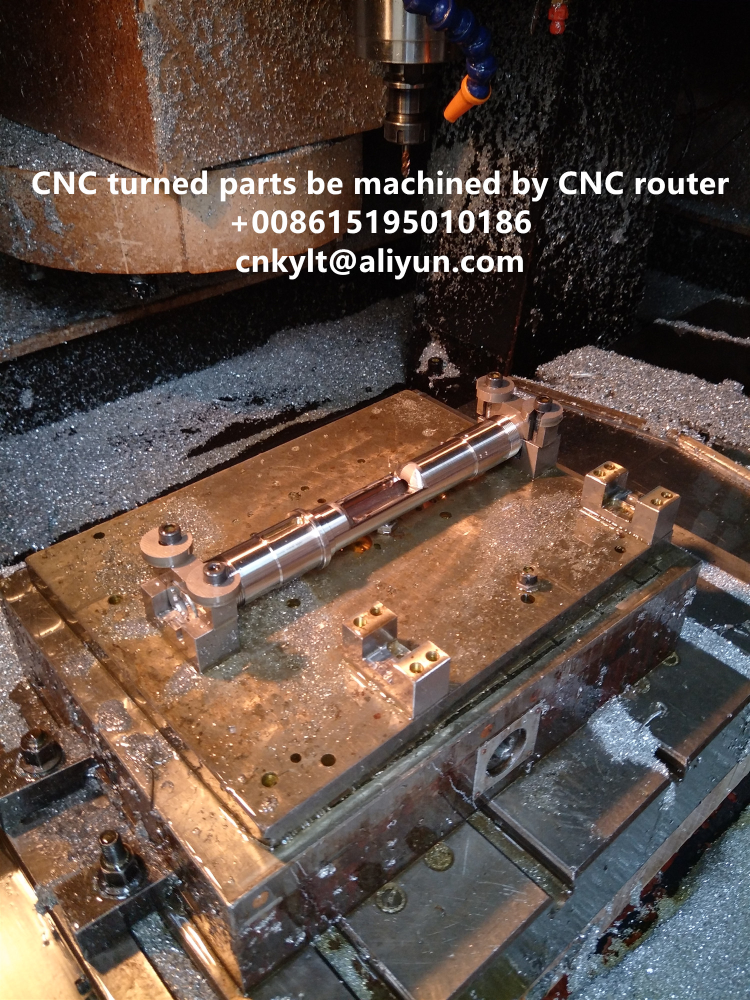 machining work piece clamping method CNC machining turning