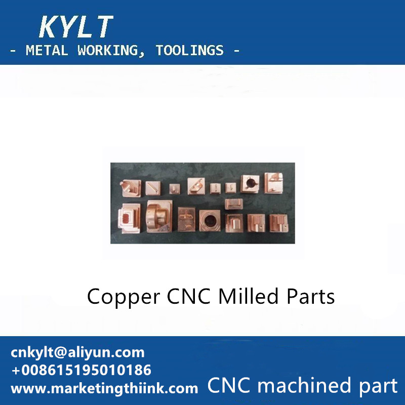 Copper CNC Milled Parts