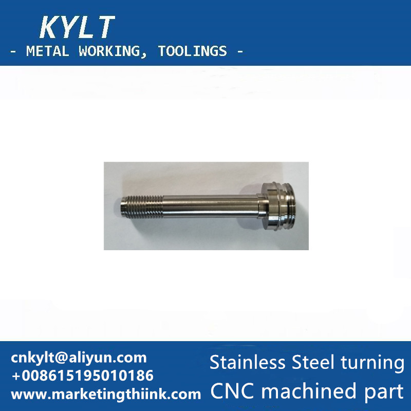 Stainless steel CNC lathe turned part