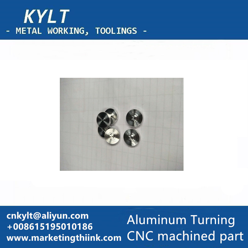 aluminum turned workpiece