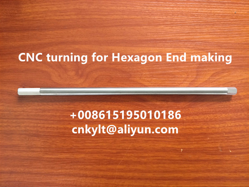 hexagon end bar(stainless steel)
