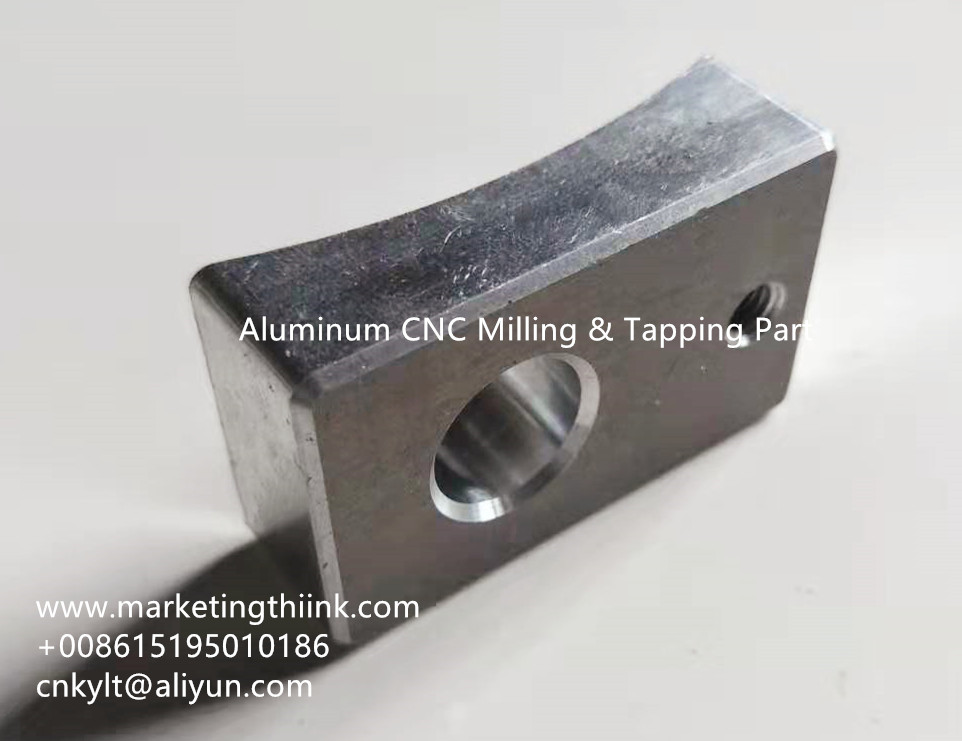 Aluminum CNC Milling & Tapping Part