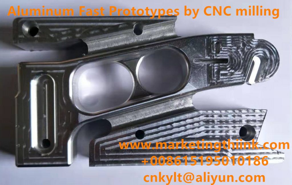 Aluminum Fast Prototypes by CNC milling
