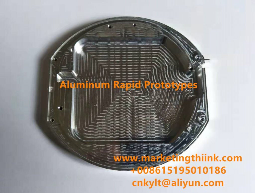 Aluminum Rapid Prototypes with thread tapping