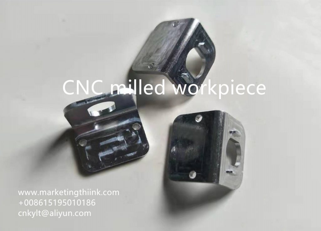 CNC milled workpiece
