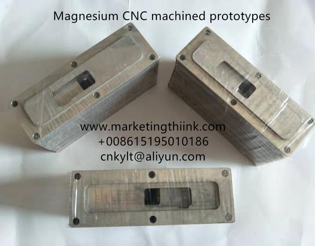 Magnesium CNC machined prototypes