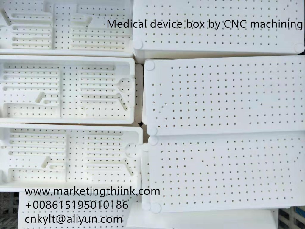 Medical device box by CNC machining