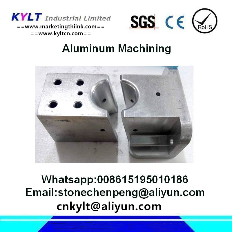 Machined aluminum parts