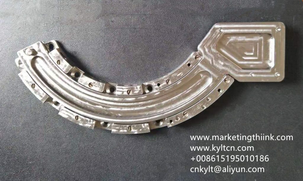 Stainless steel part by CNC milling