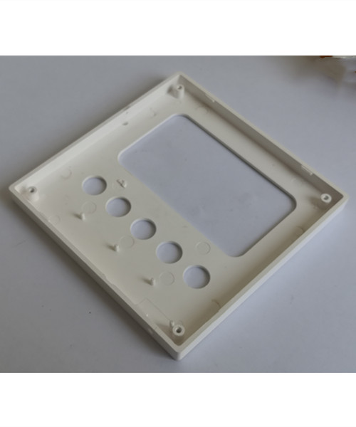 (Round) switch socket panel cover back side structure