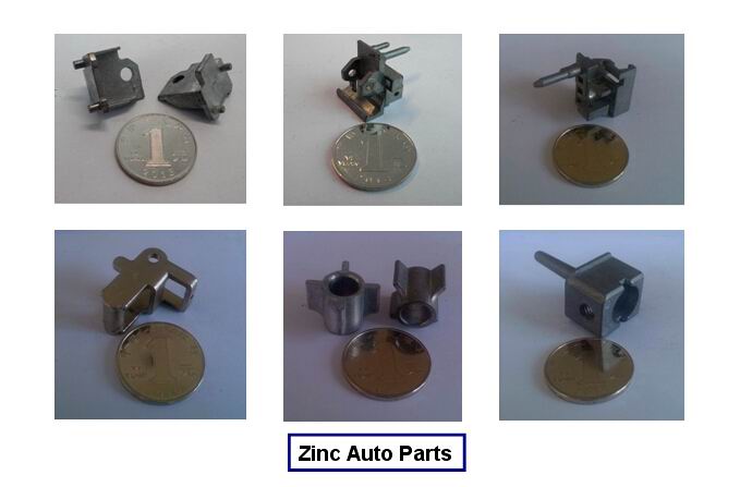 small zinc zamak die casting parts for automotive